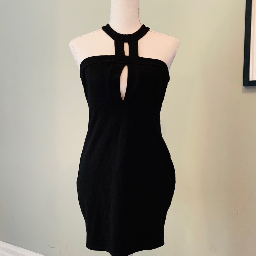 Super sexy black mini dress
